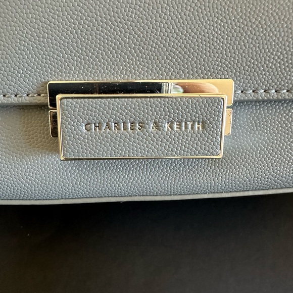 Singapore brand Charles and Keith mini bag with chain strap. - Picture 2 of 7